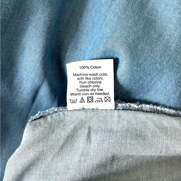 J.Crew Factory Chambray Jumpsuit - Picture 9 of 11